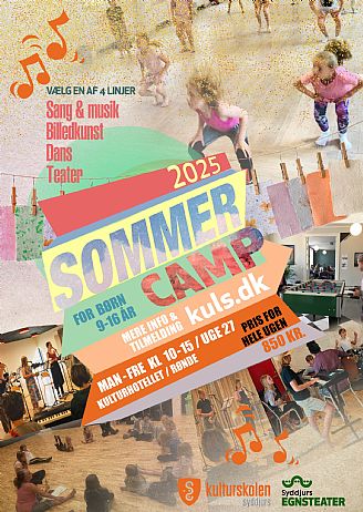 SommerCamp på Kulturhotellet uge 27 - Kulturskolen Syddjurs