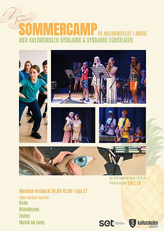 SommerCamp på KulturHotellet uge 27 - Kulturskolen Syddjurs